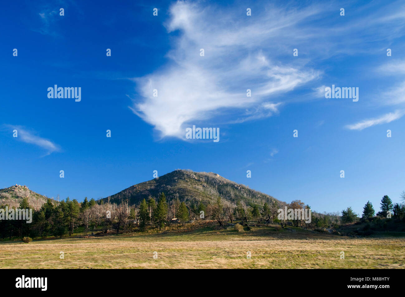 Little Stonewall Peak, Cuyamaca Rancho State Park, California Stock Photo