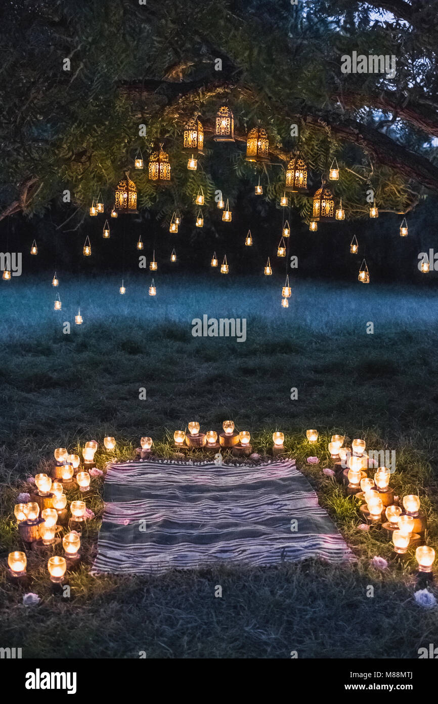 big candles for weddings