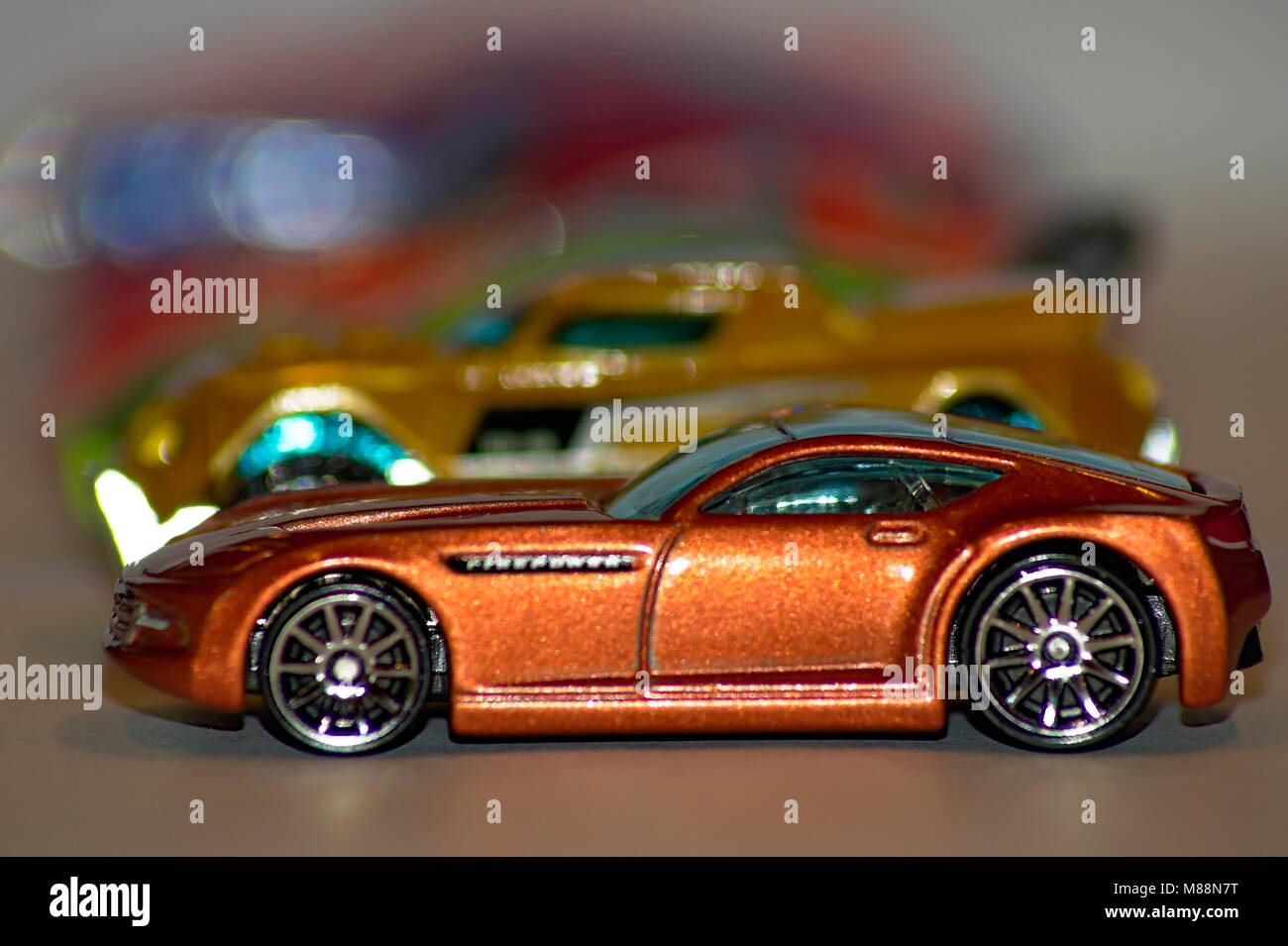 Kids Toy sport race cars Stock Photo Alamy