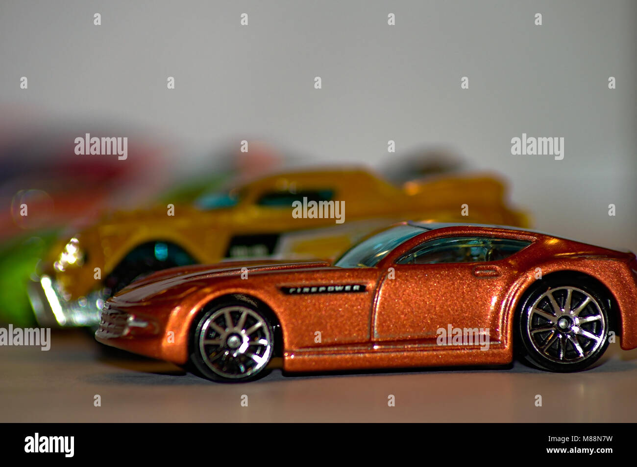 Kids Toy sport race cars Stock Photo Alamy