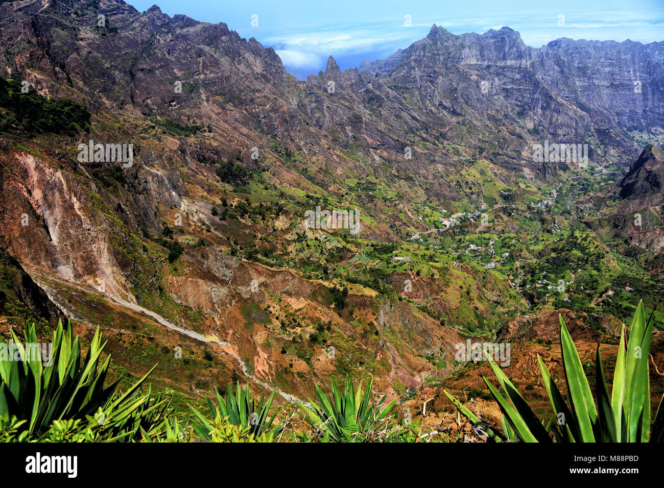 Paul valley santo antao cape verde hires stock photography and images