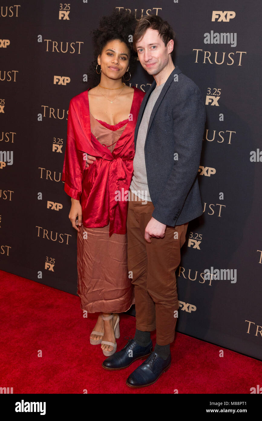 Zazie Beetz and David Rysdahl attend FX Annual All-Star Party at SVA