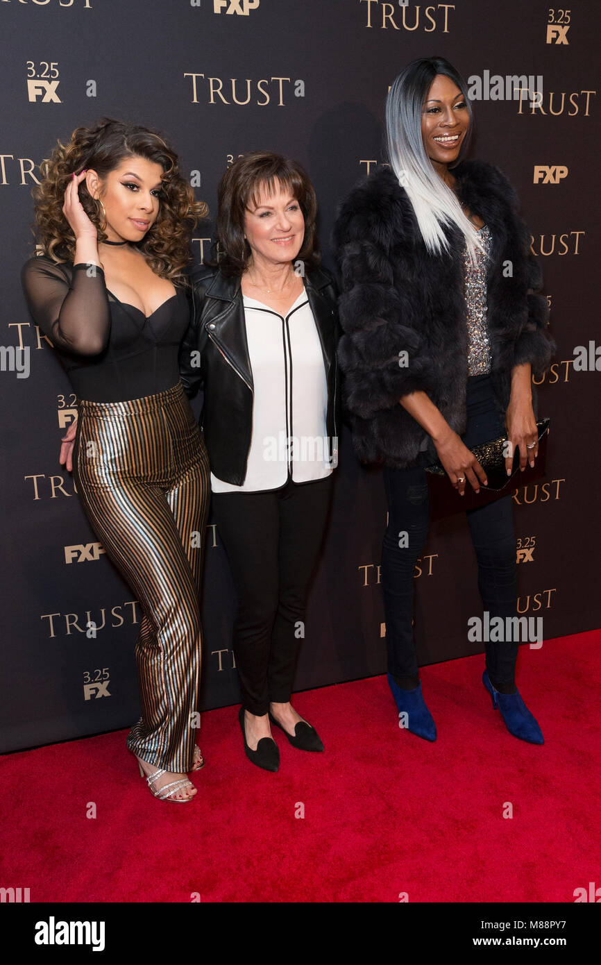 New York, United States. 15th Mar, 2018. Hailie Sahar, Sherry Marsh