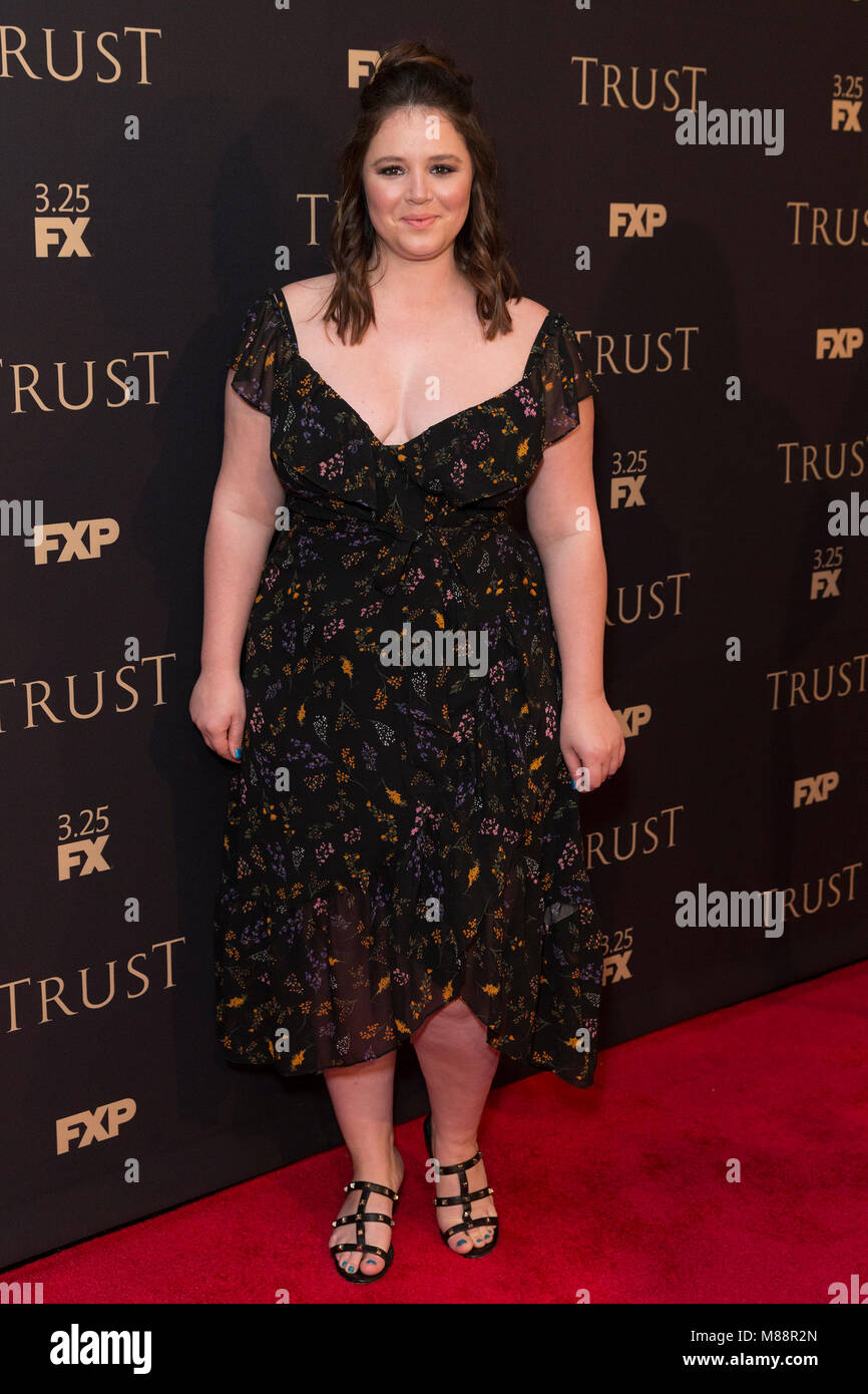 New York, United States. 15th Mar, 2018. Kether Donohue attends FX Annual All-Star Party at SVA theater Credit: Lev Radin/Pacific Press/Alamy Live News Stock Photo