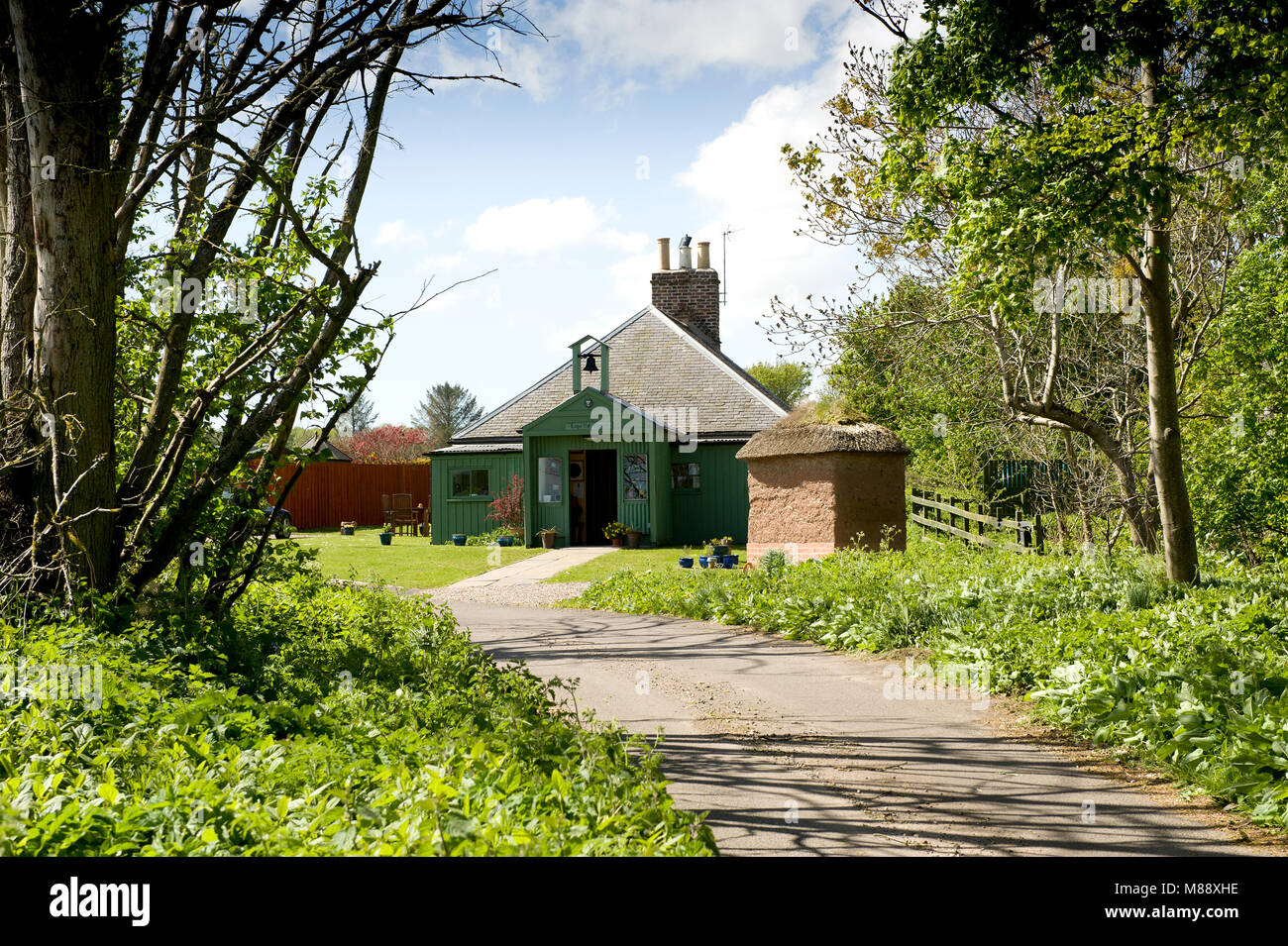 Logie Schoolhouse, Angus Scotland Stock Photo