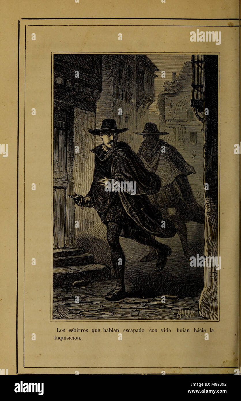 El siglo de las tinieblas, o memorias de un inquisidor; novela histórica original (1868) (14590973988) Stock Photo