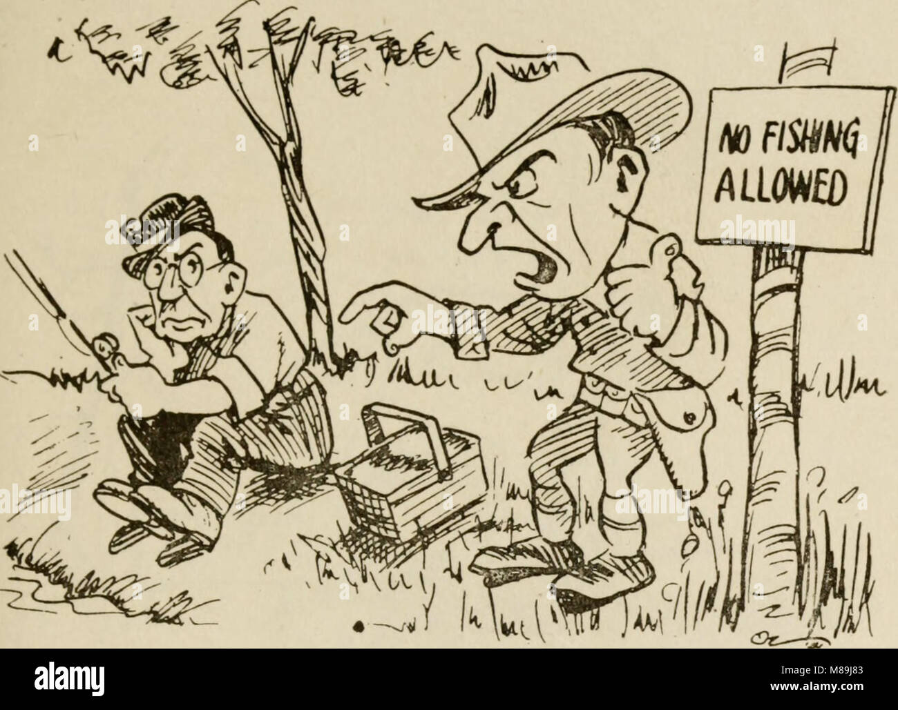 Foolish questions - Yellowstone's best (1922) (14764621635 Stock Photo ...