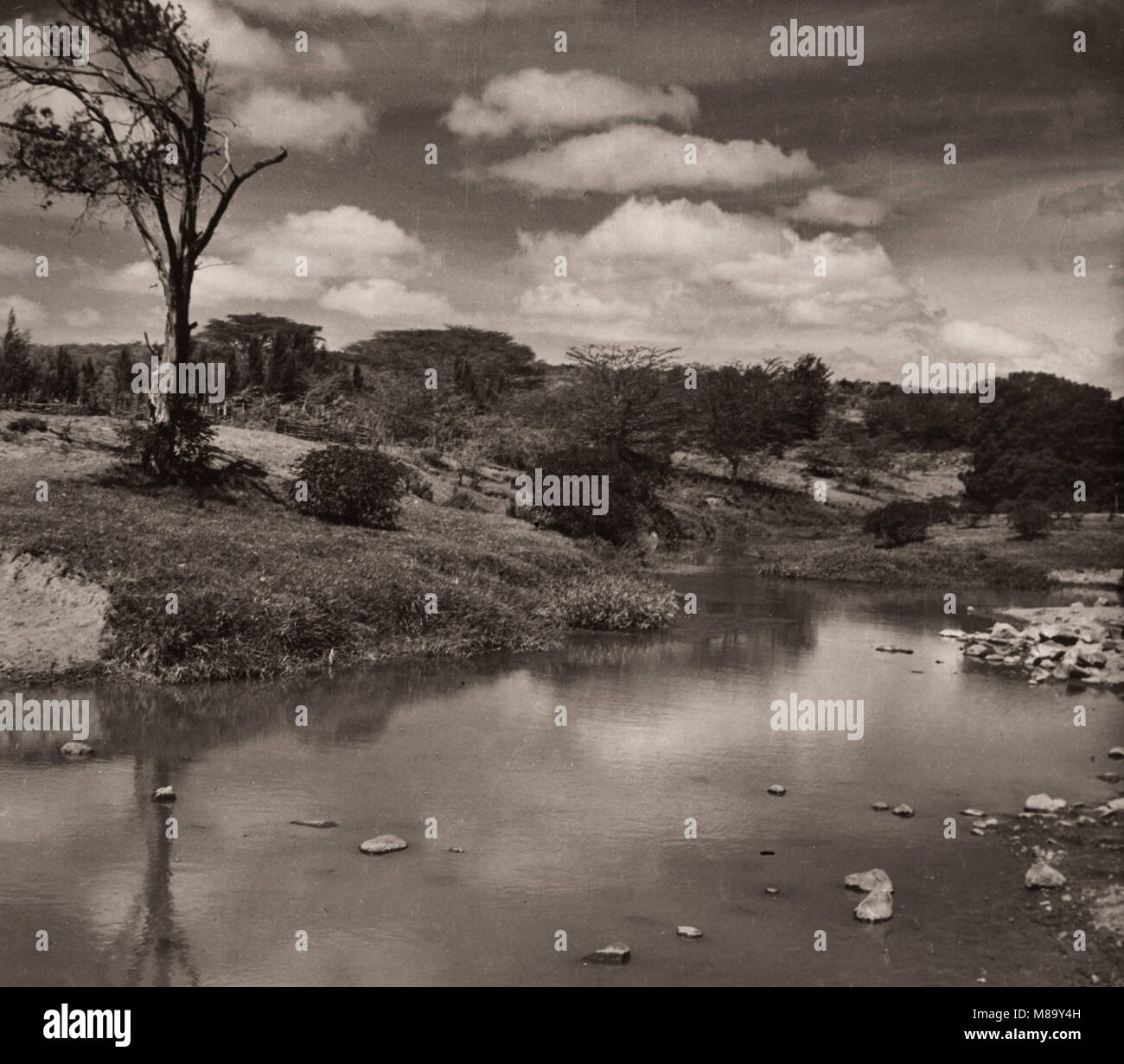 1940s East Africa - rift valley scenery, Kenya Stock Photo - Alamy