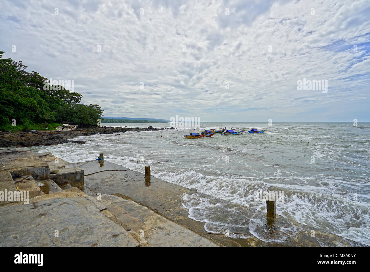 Pantai Jayanti Beach Cianjur Selatan West Java Indonesia