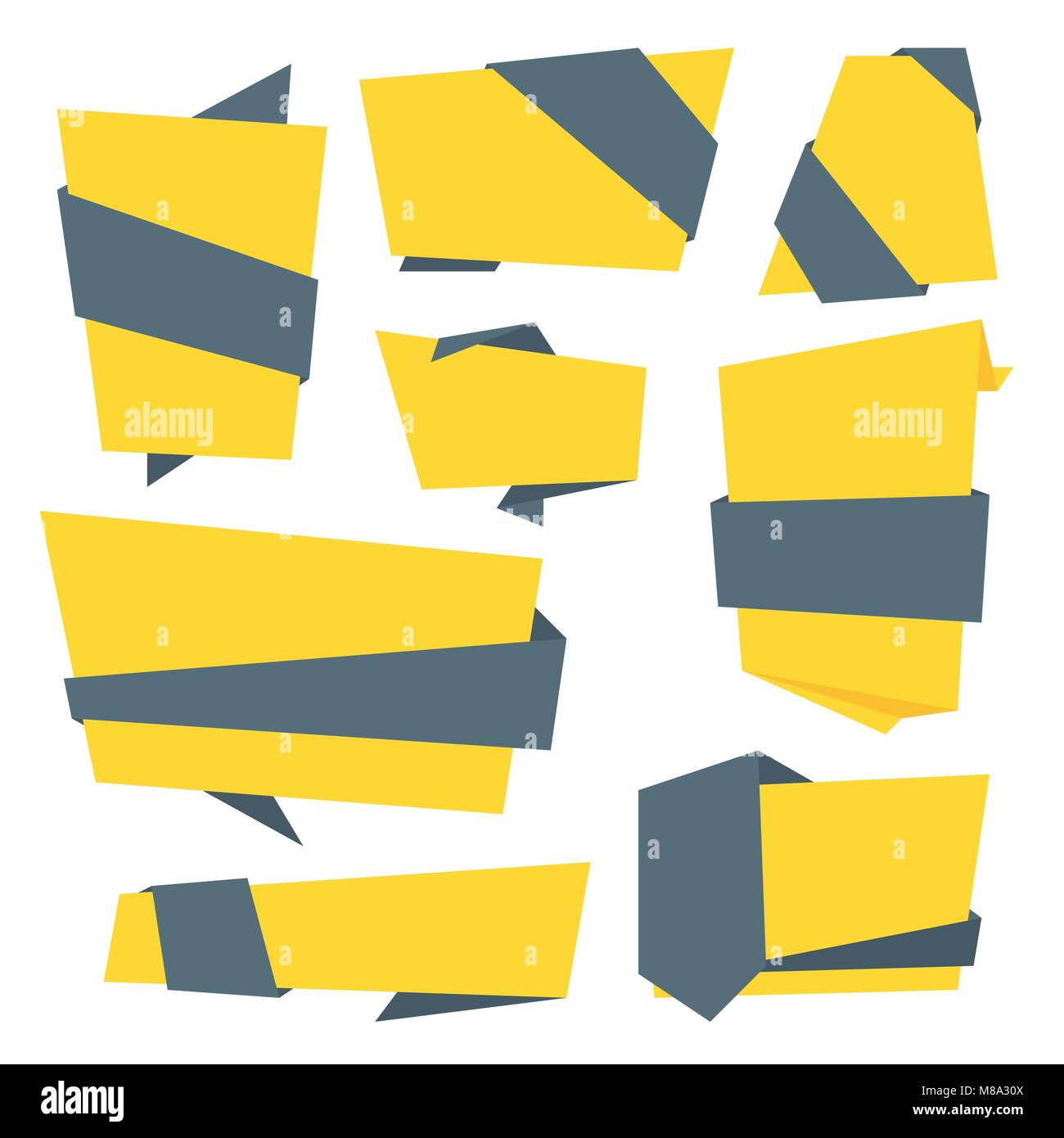 Collection of Vector Abstract Label, Sticker, Tags Stock Vector Image ...