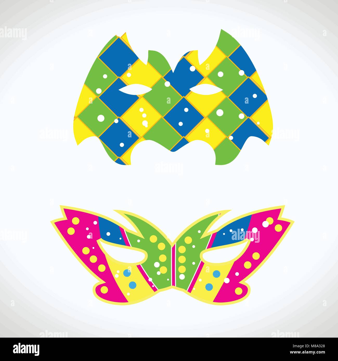 Carnival mask vector isolated Stock Vector Image & Art - Alamy