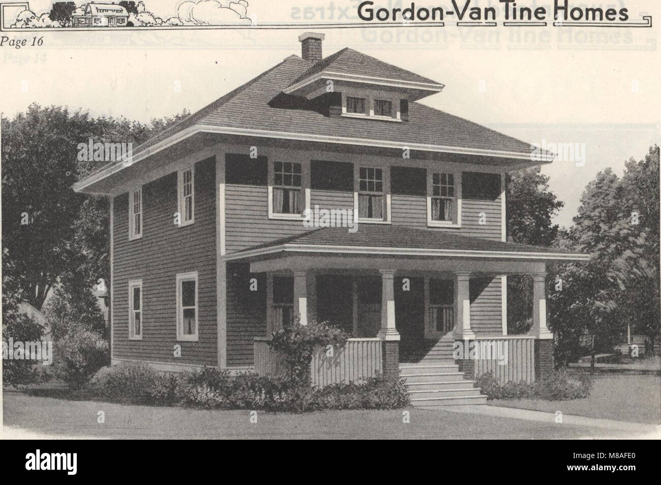 The 1921 catalog of GordonVan Tine homes showcases prefabricated
