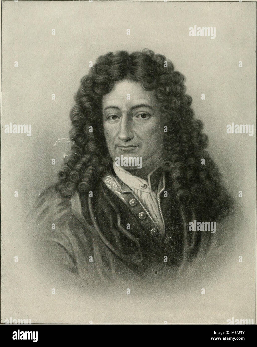 Gottfried Wilhelm von Leibniz (2) Stock Photo