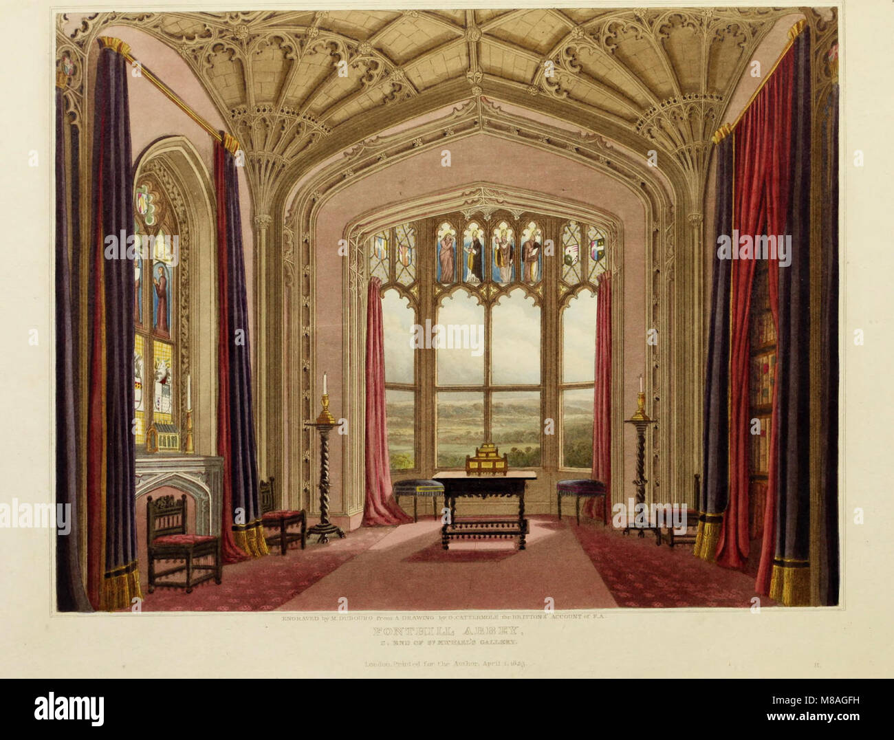 Graphical and literary illustrations of Fonthill abbey, Wiltshire ...