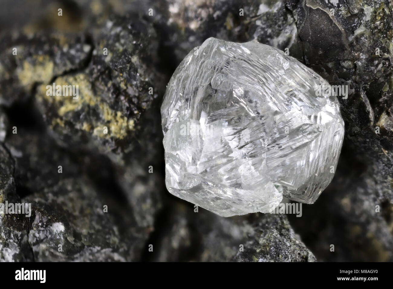 Rough diamond gemstone hi-res stock photography and images - Alamy