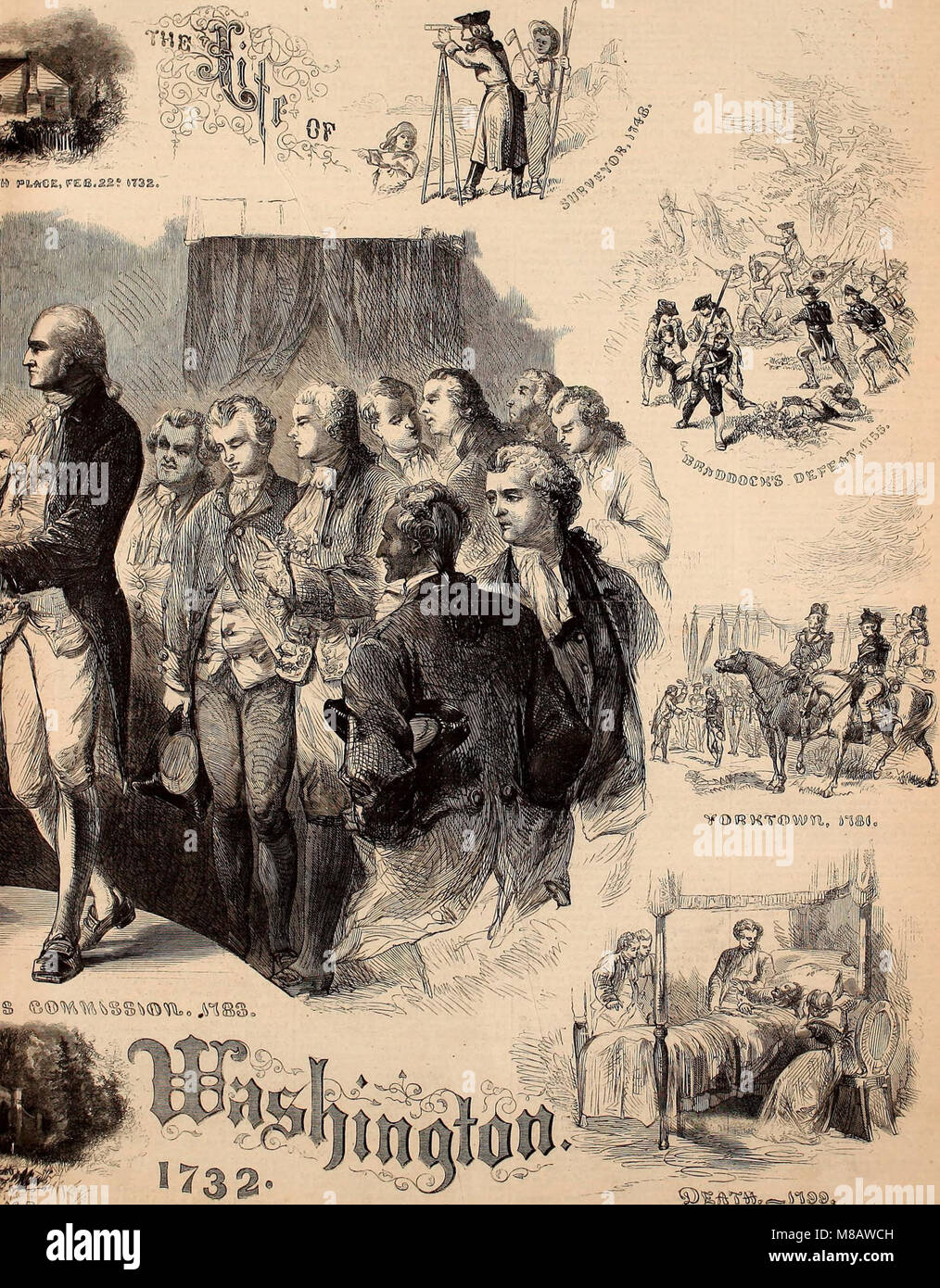 Harper s weekly 1857 14598356779 stock photo alamy
