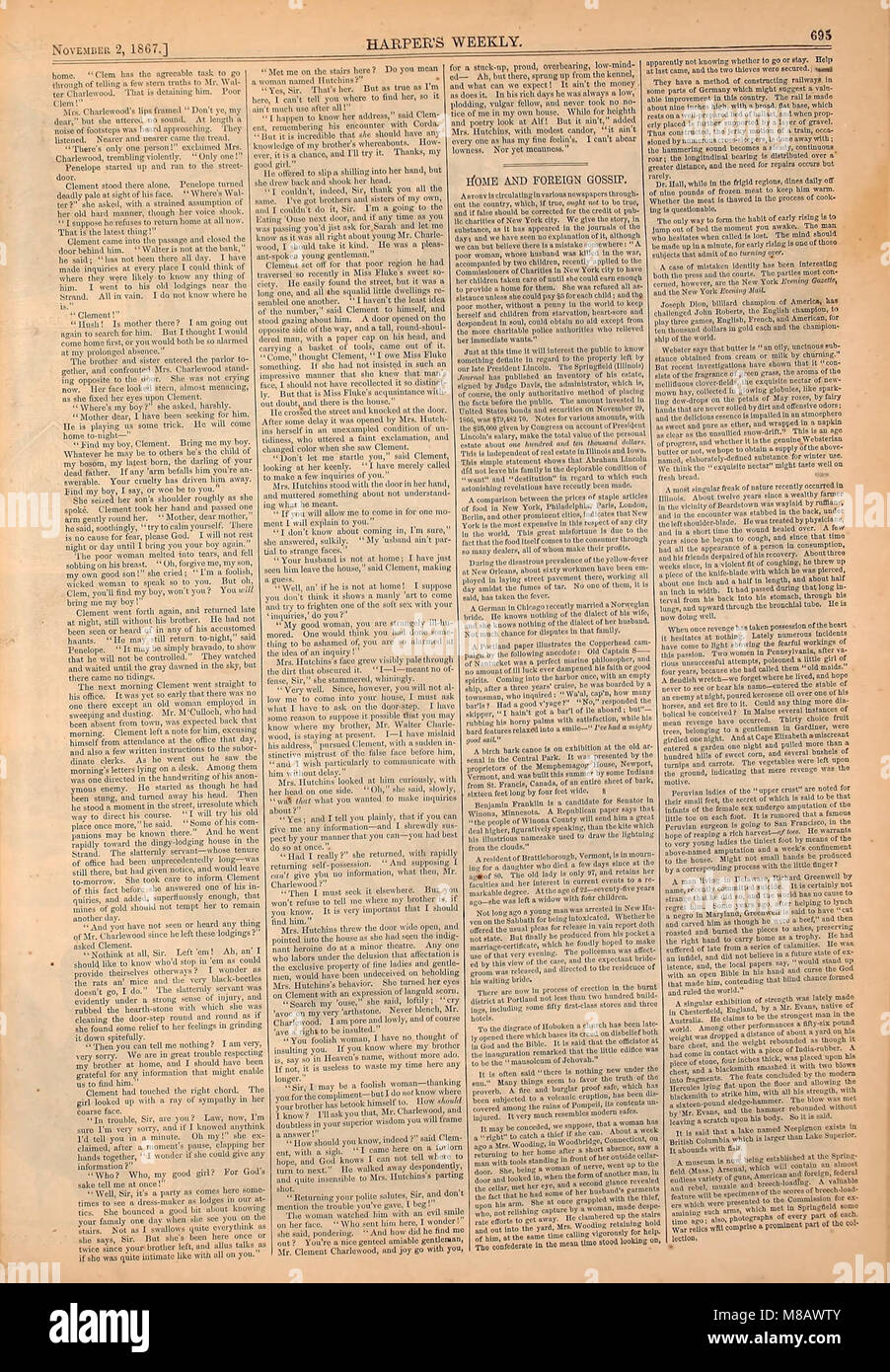 Harper s weekly 1857 14783306735 stock photo alamy