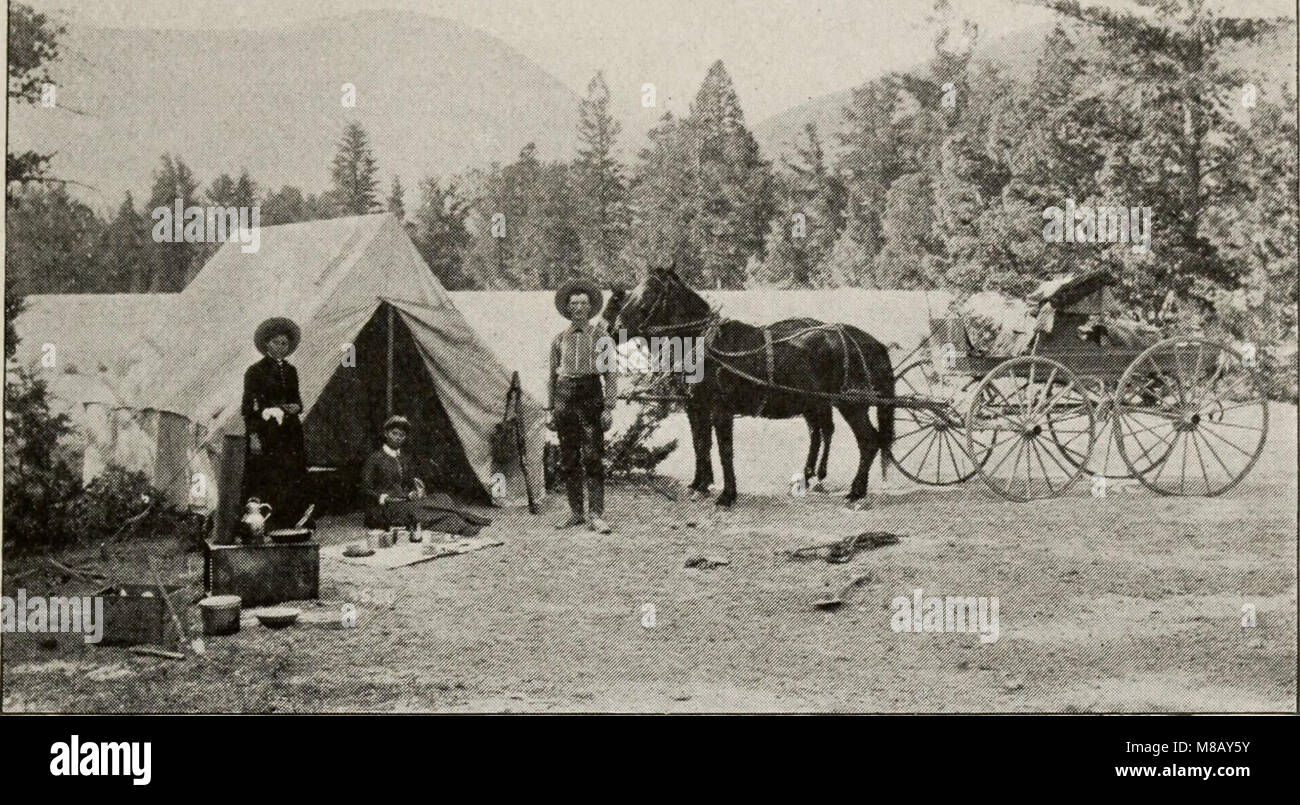 Haynes' guide to Yellowstone Park (1902) (14765638342 Stock Photo Alamy