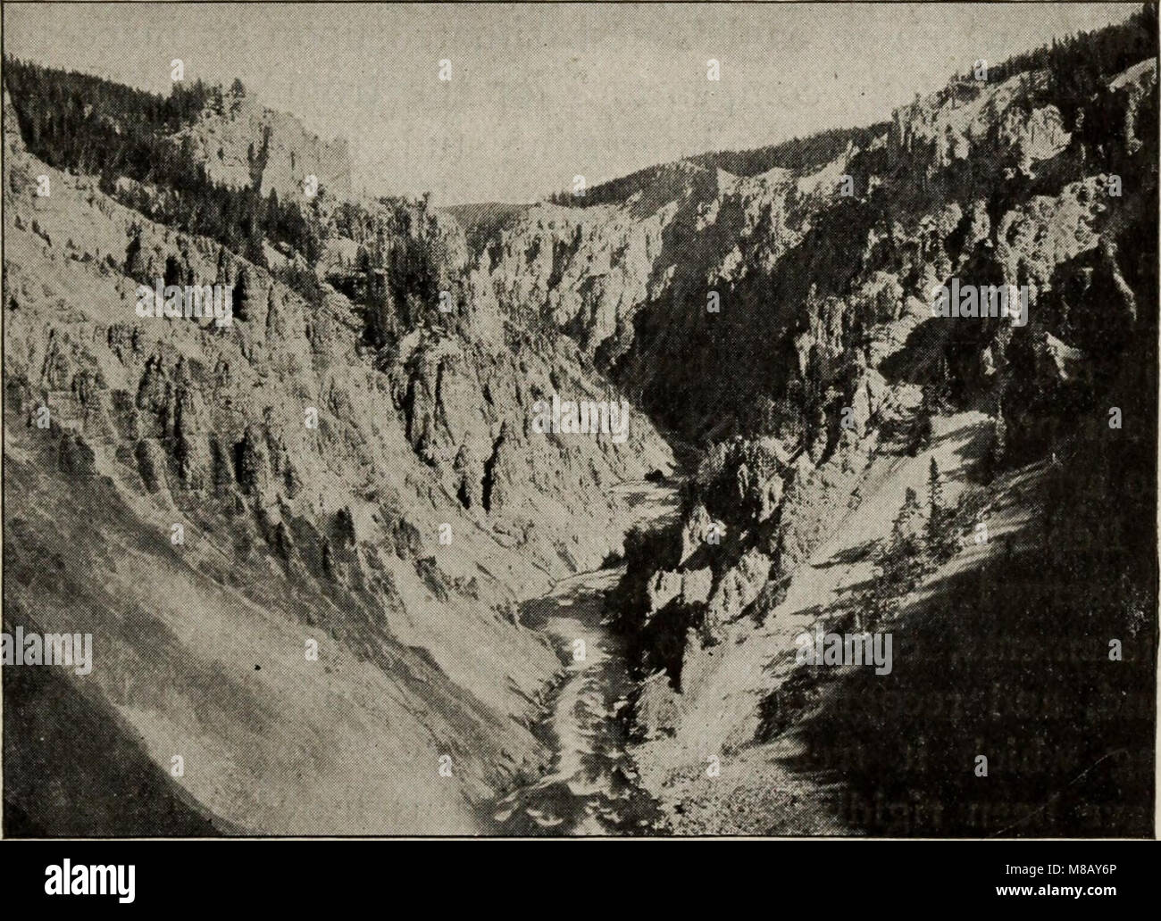 Haynes' guide to Yellowstone Park (1905) (14579513037 Stock Photo Alamy