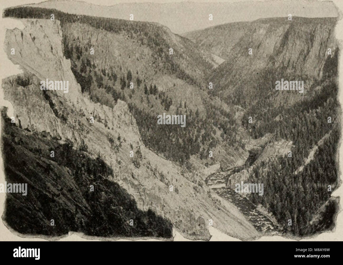 Haynes' guide to Yellowstone Park (1905) (14762798721 Stock Photo Alamy