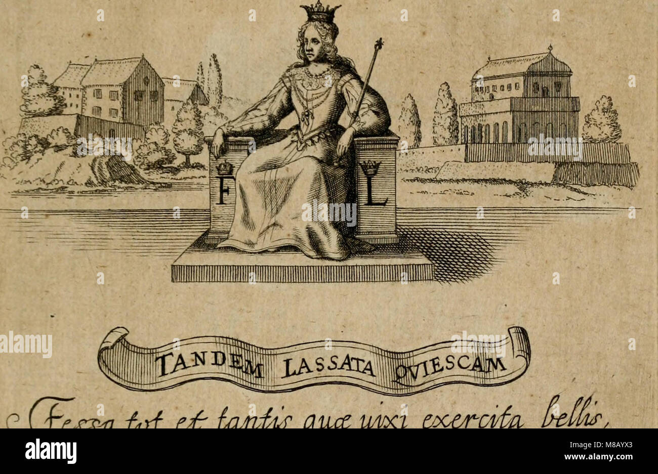 Helicon Boemo-Hercynius, in quo nouem applausibus coronatur Neo-Rex Boemiæ Leopoldus (1656) (14561443449) Stock Photo