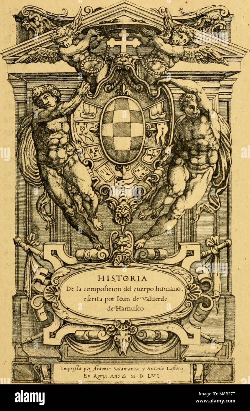 Histoire de l'anatomie plastique - les maitres, les livres et les écorchés (1898) (14755789736) Stock Photo