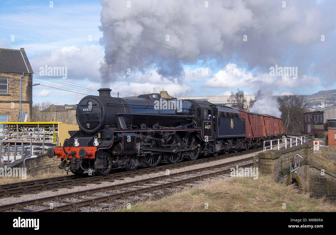 ぽんぬ 44871 Steam Locomotive Stanier Black Five Class 5MT 4-6-0