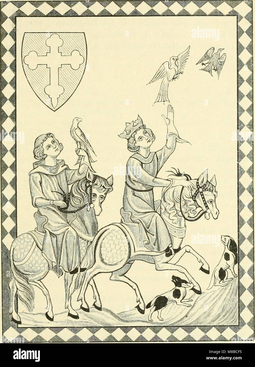 Das höfische Leben zur Zeit der Minnesinger (1899) (14784712402) Stock Photo