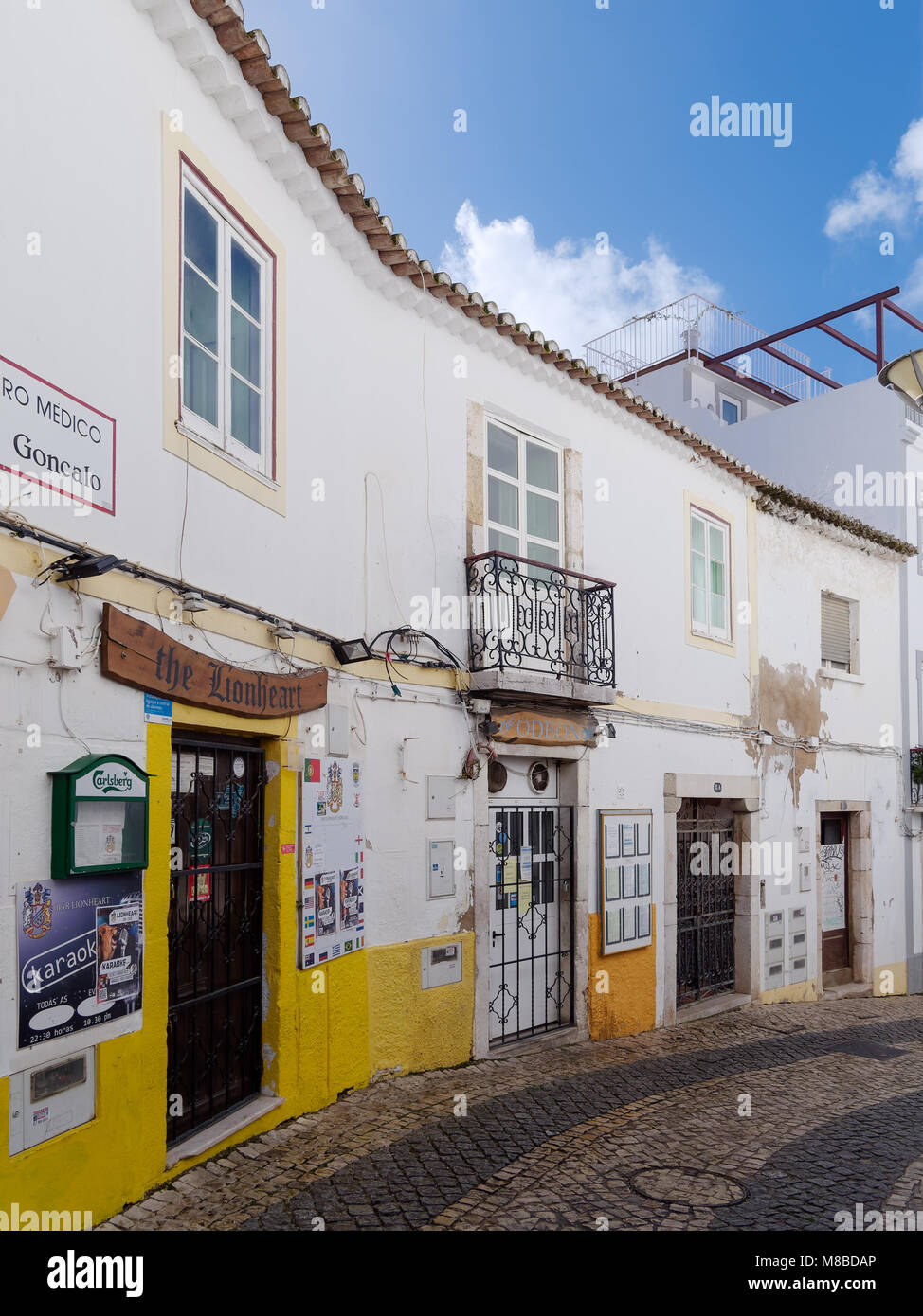 LAGOS, ALGARVE/PORTUGAL MARCH 5 Old Restaurant and Bar in Lagos