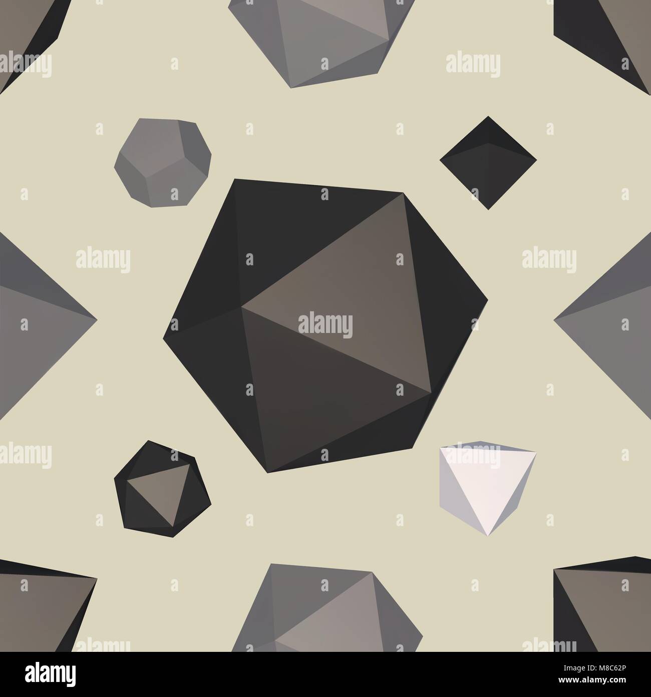 Abstract monochrome diamond pattern Stock Vector Images - Alamy