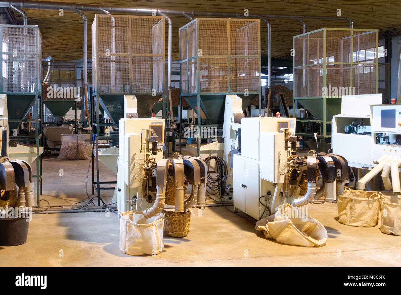 SAO BRAS DE ALPORTEL, ALGARVE/PORTUGAL MARCH 9 Cork Factory in Sao