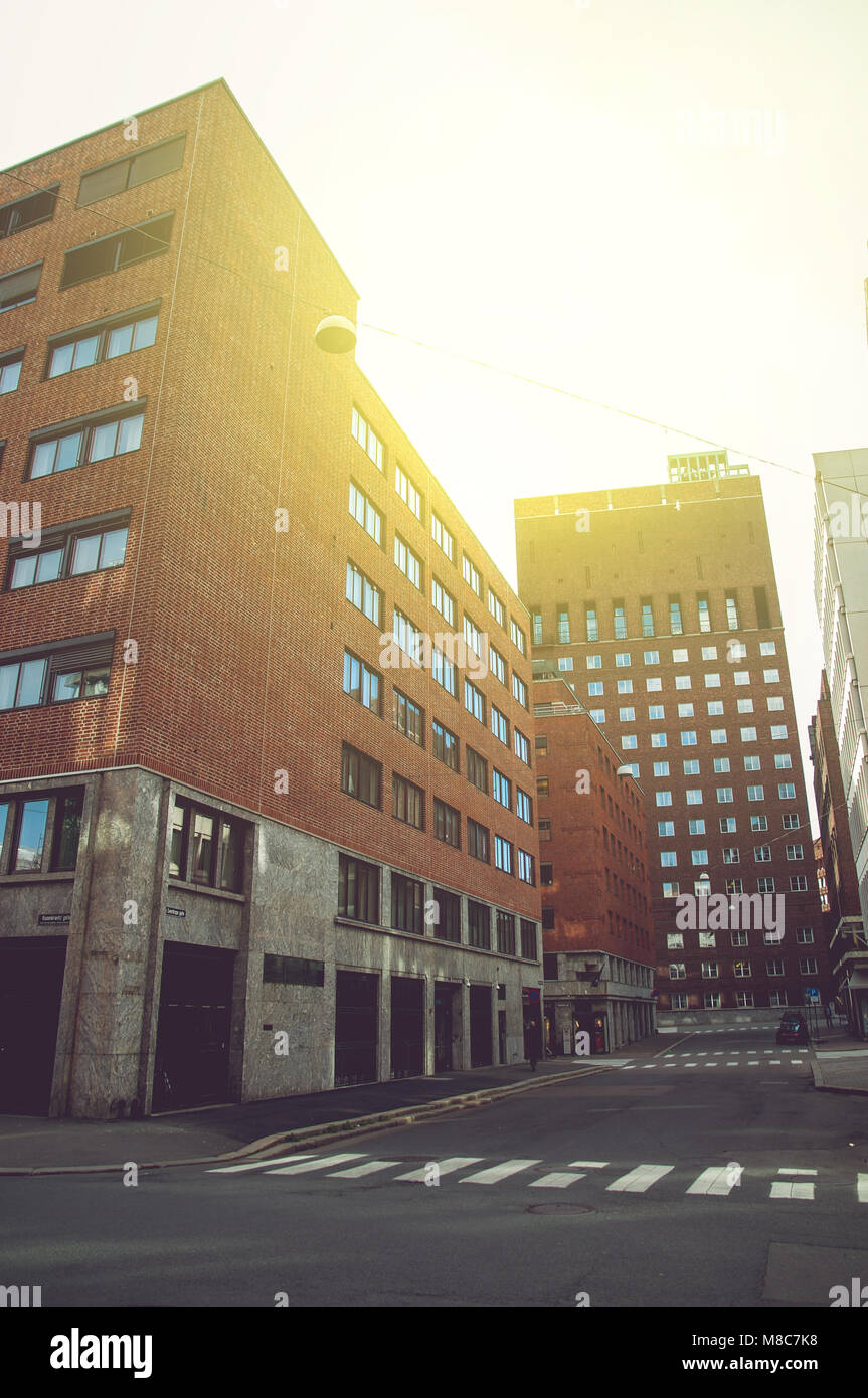 Oslo city center cityscape hi-res stock photography and images - Alamy