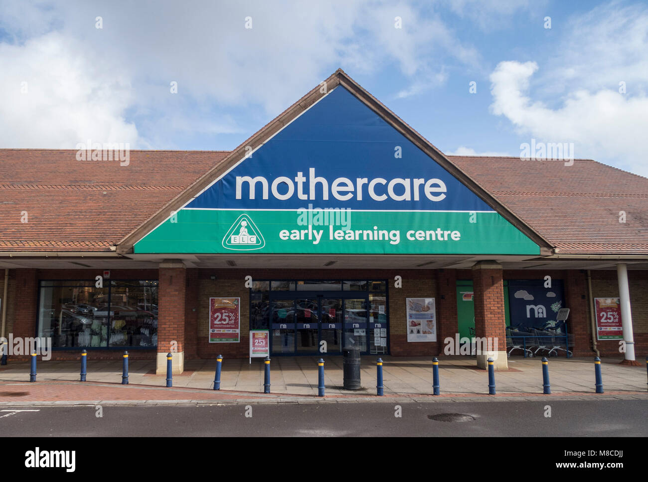 Mothercare store, Hankridge Farm retail park, Taunton, Somerset Stock Photo