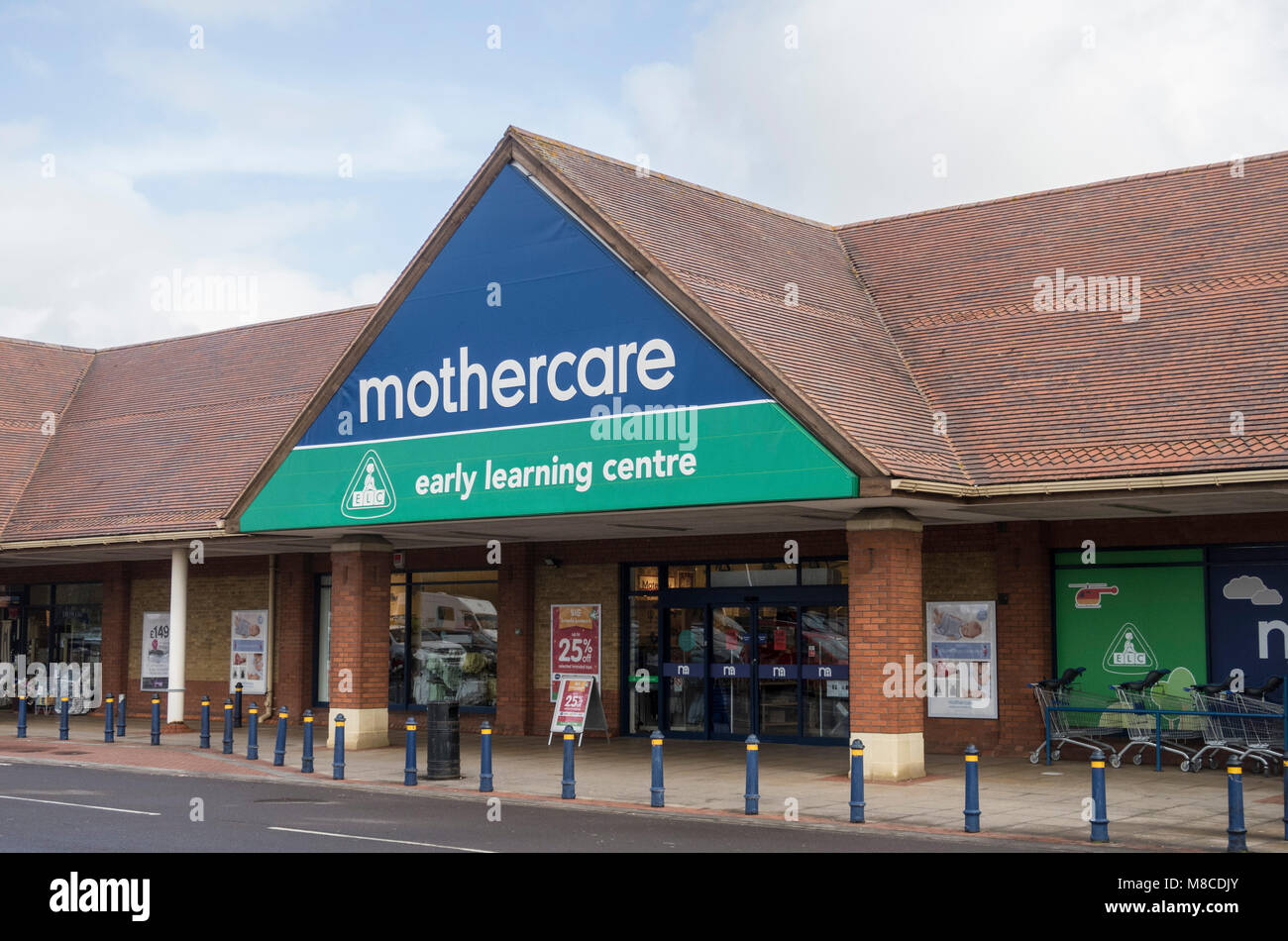 Mothercare store, Hankridge Farm retail park, Taunton, Somerset Stock Photo