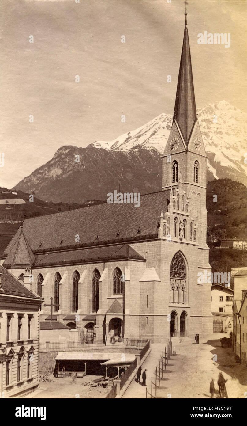 St. Nikolaus church, Innsbruck, Austria Stock Photo