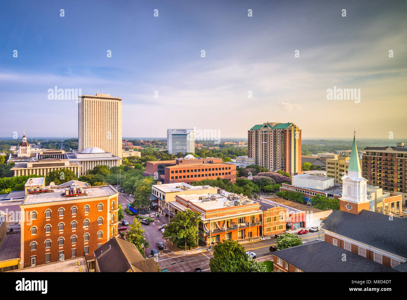 Tallahassee, Florida, USA downtown skyline. Stock Photo