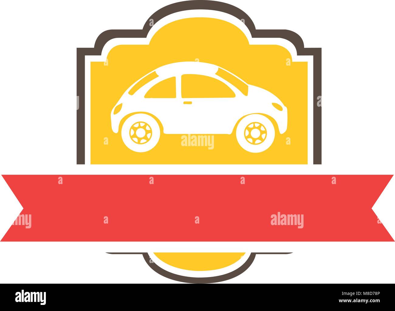 Vintage sports car emblem Stock Vector Images - Alamy