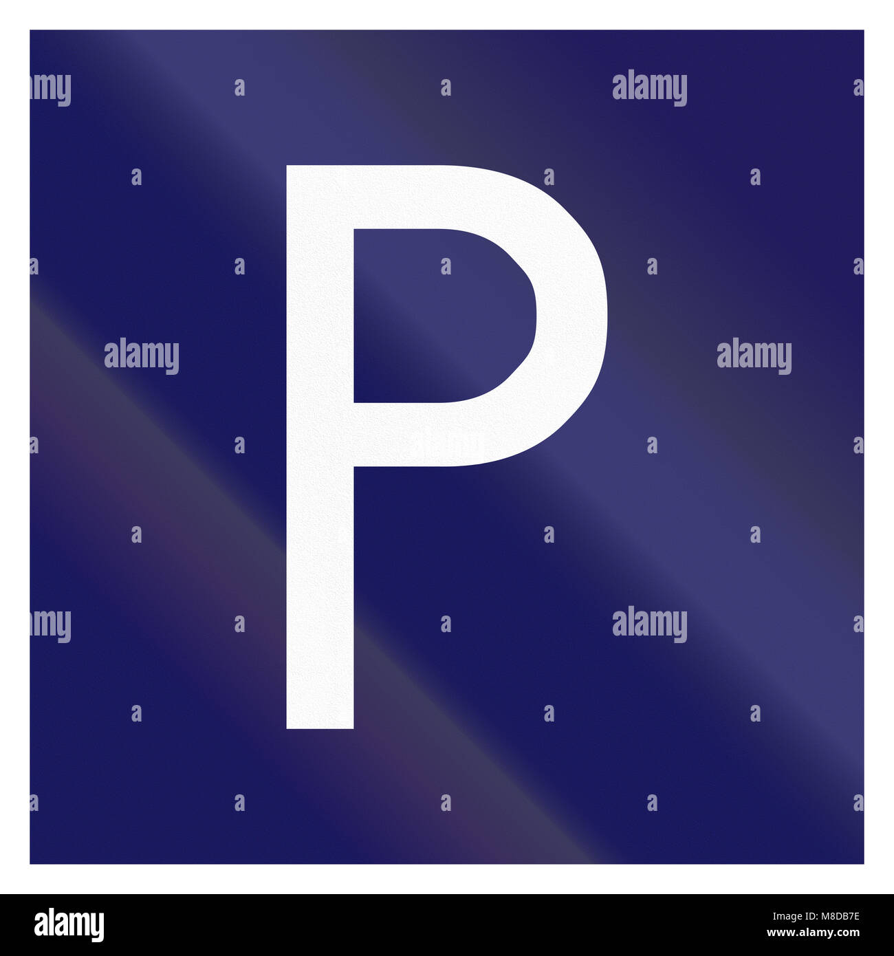 Maritime fairway sign of Finland Parking permitted Stock Photo Alamy