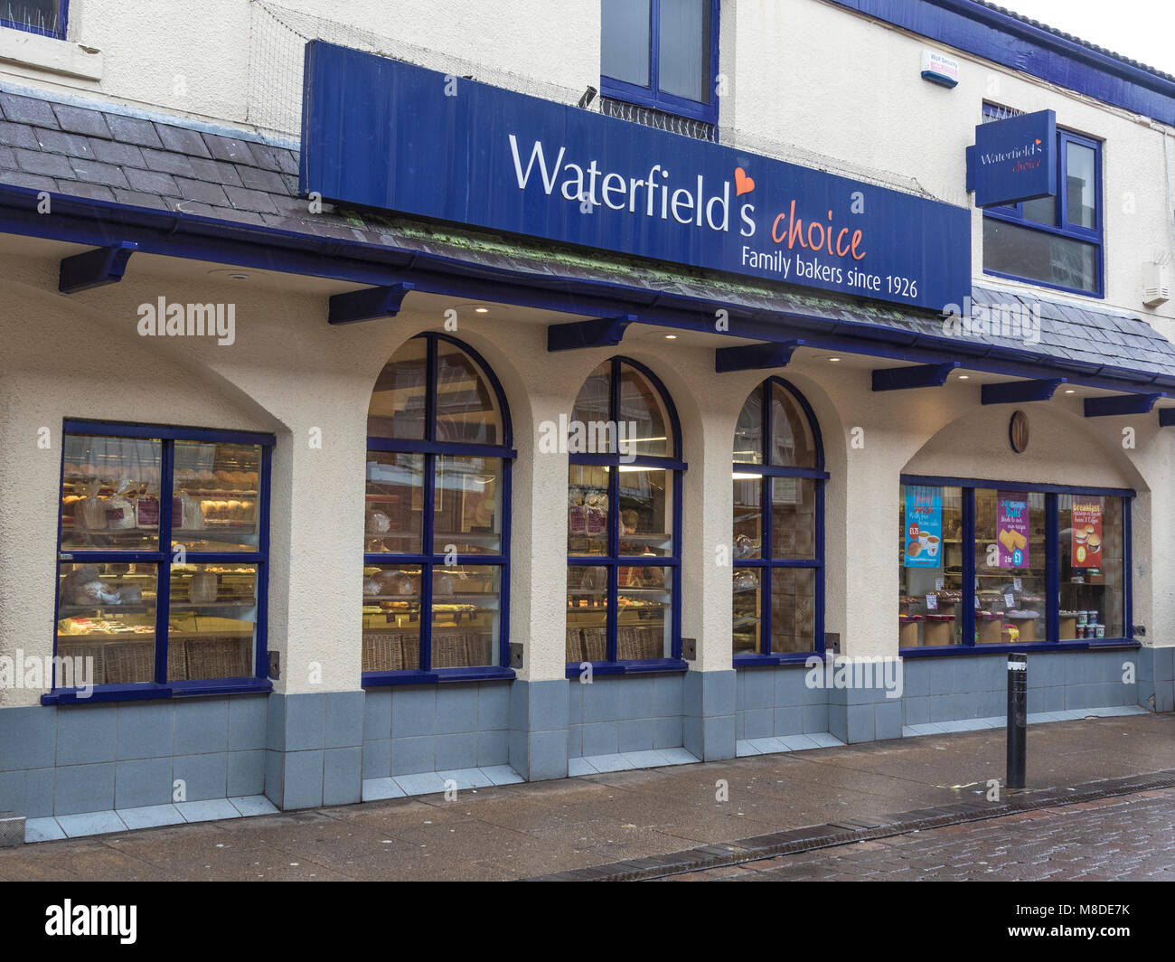 Waterfield's Bakery, Leigh Lancashire Stock Photo