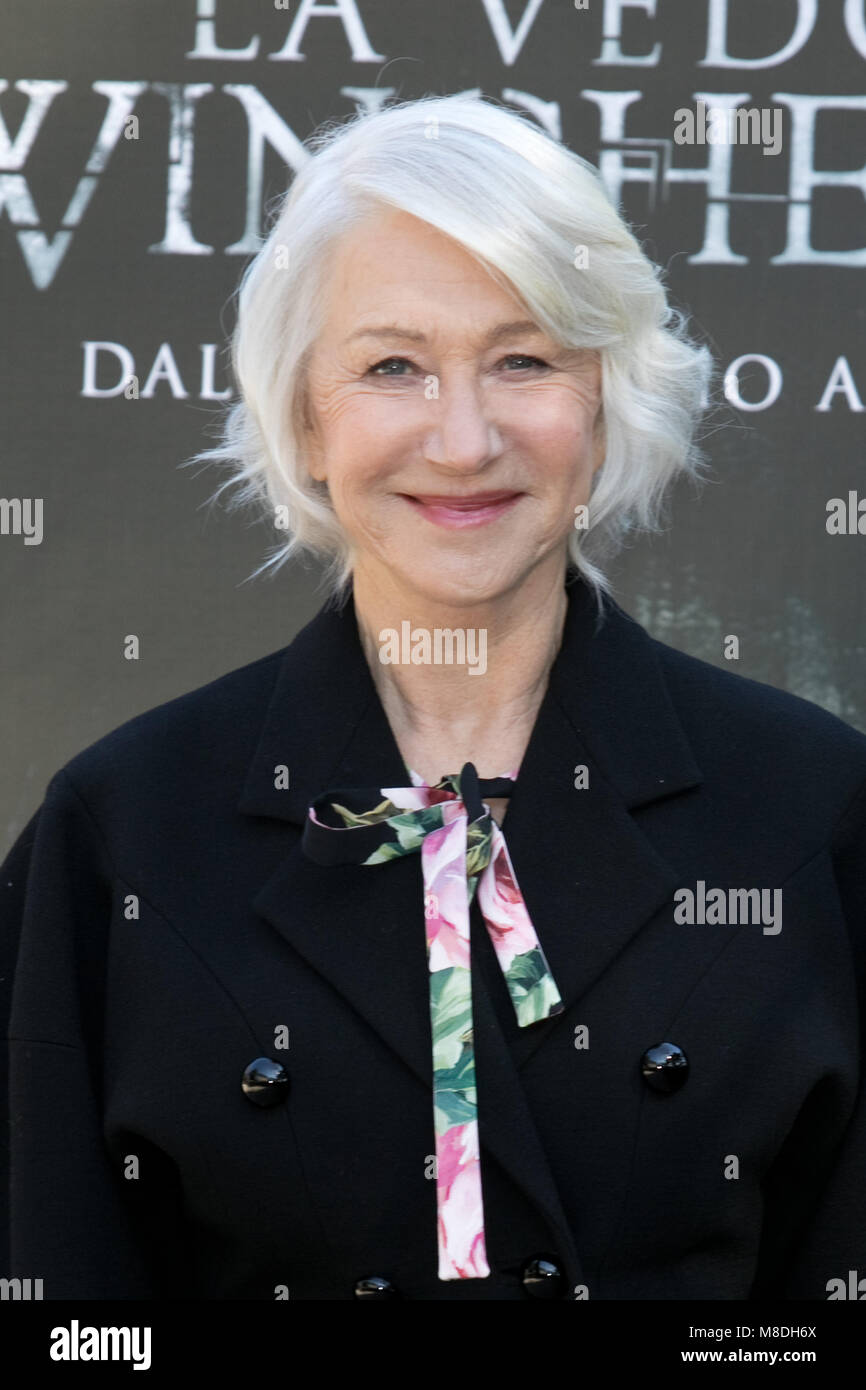 Dame Helen Mirren during the photocall for 'The Widow Winchester' (aka