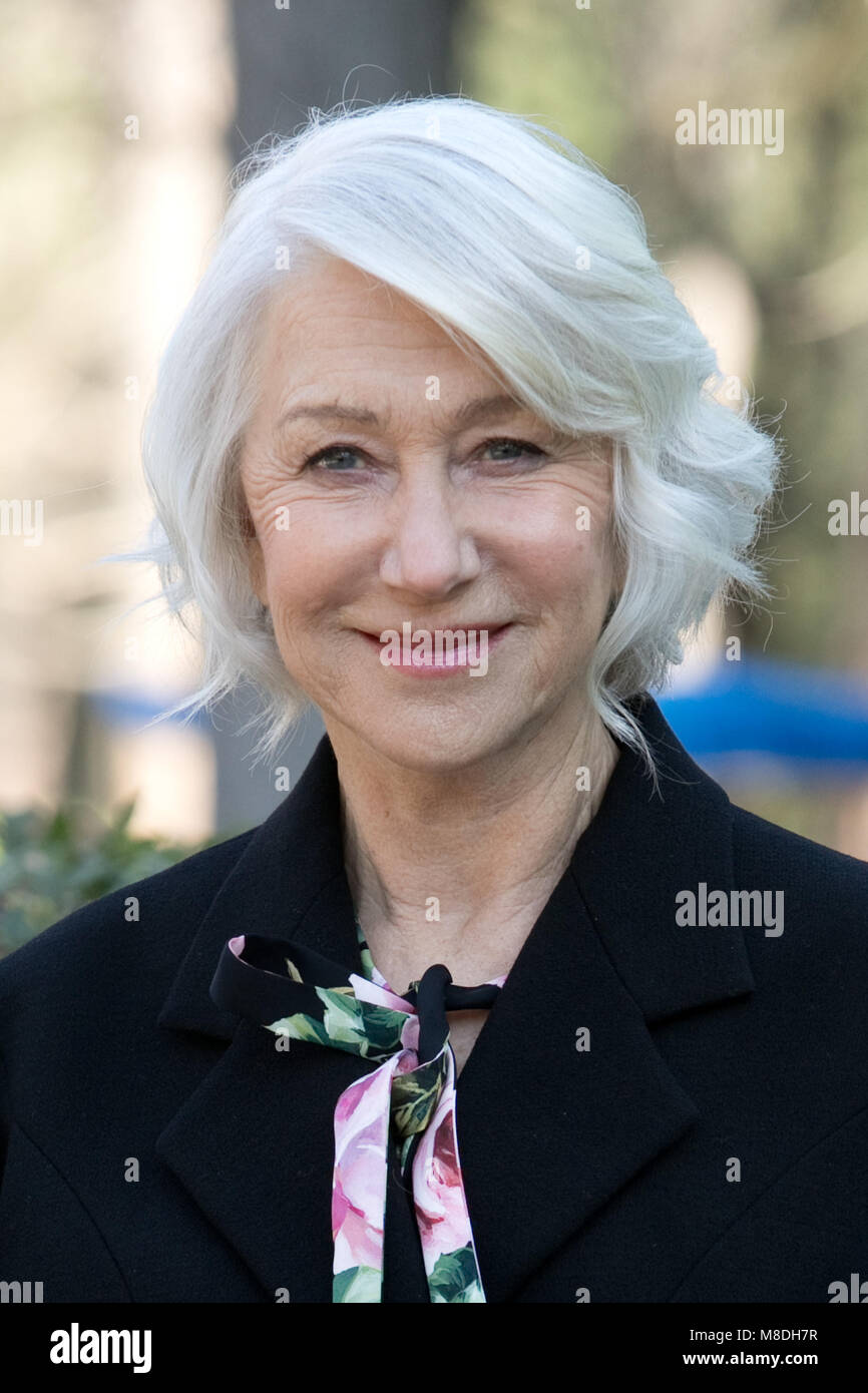 Dame Helen Mirren during the photocall for 'The Widow Winchester' (aka