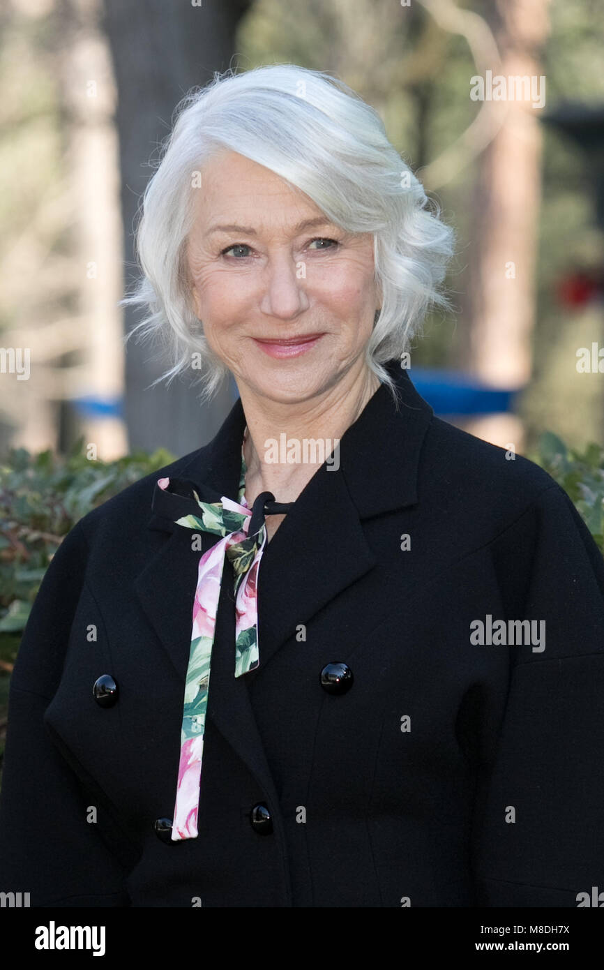 Dame Helen Mirren during the photocall for 'The Widow Winchester' (aka