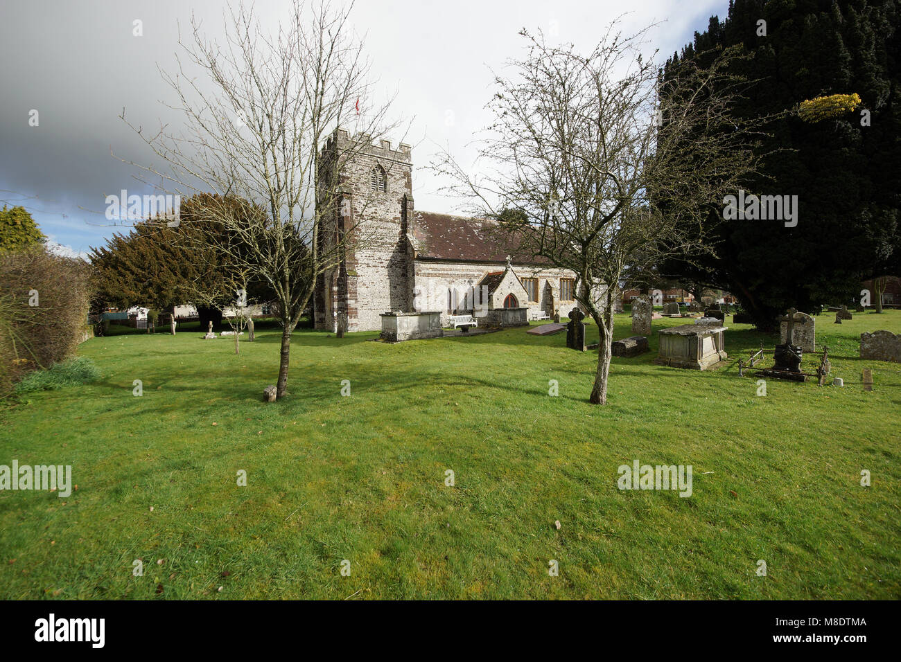 St Nicholas, Winterborne Kingston Stock Photo Alamy
