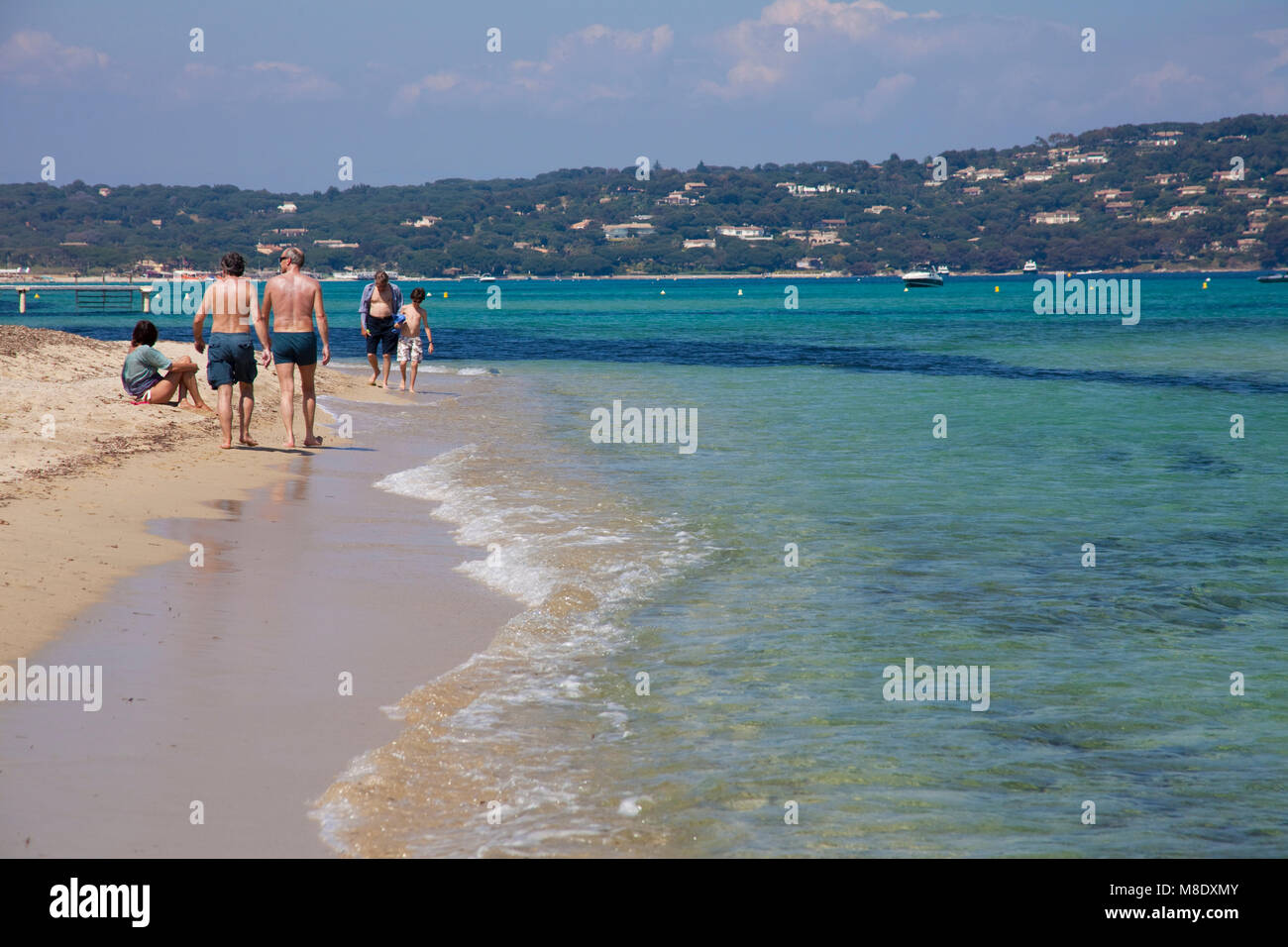Pampelonne Beach - a sandy beach on the French Riviera