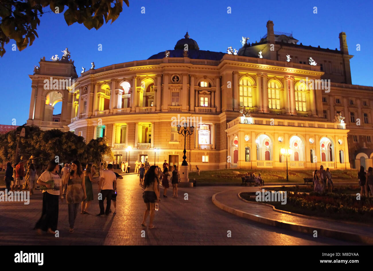 Odessa opera house. Ukraine Stock Photo