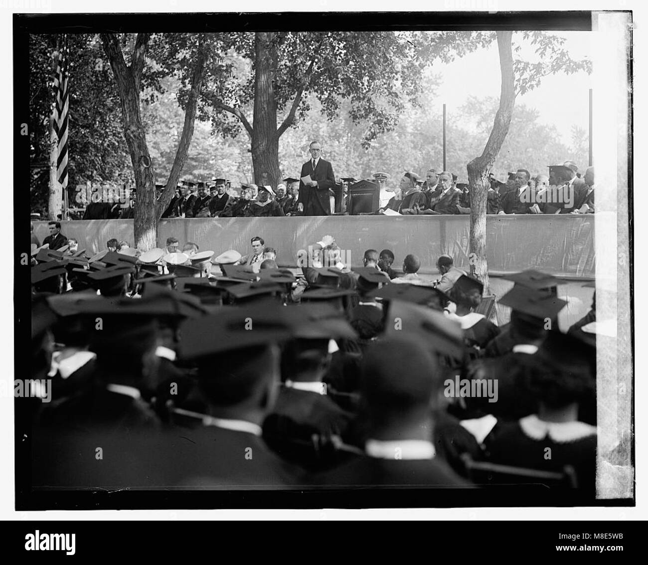 Coolidge at Howard Univ., 6-6-24 LOC npcc.11597 Stock Photo