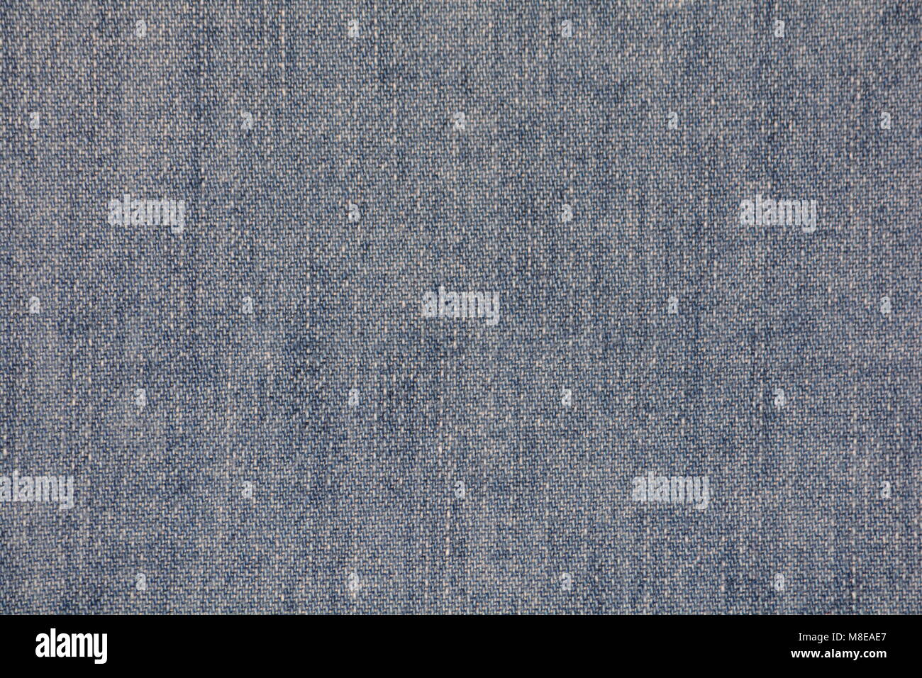 Fine blue jeans fabric, close-up Stock Photo