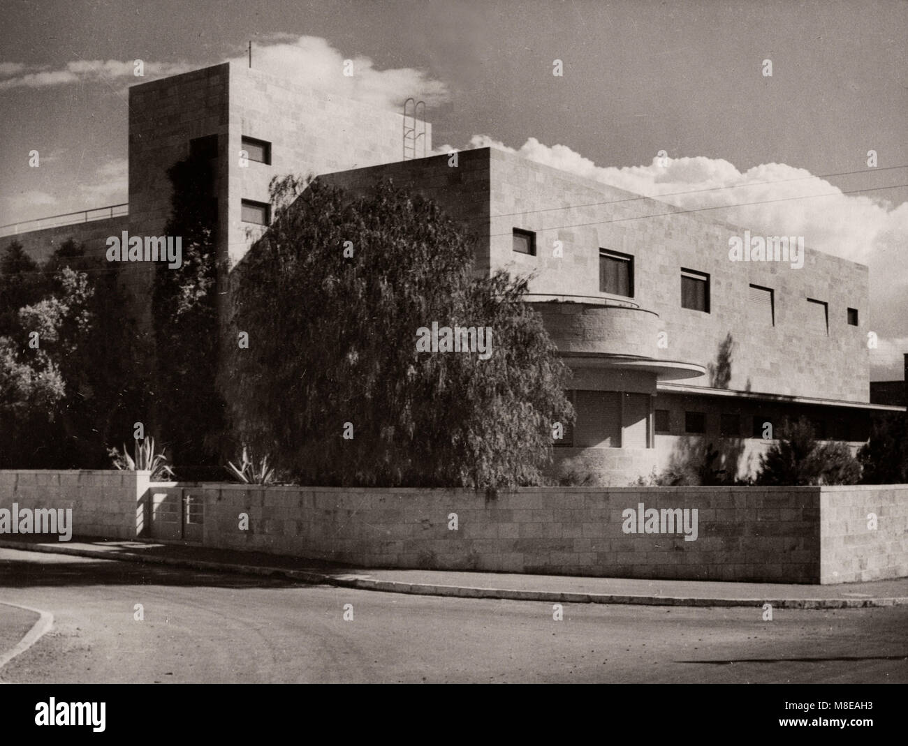 1943 - Jerusalem, Palestine (Israel) - modern architecture, new buildings Stock Photo