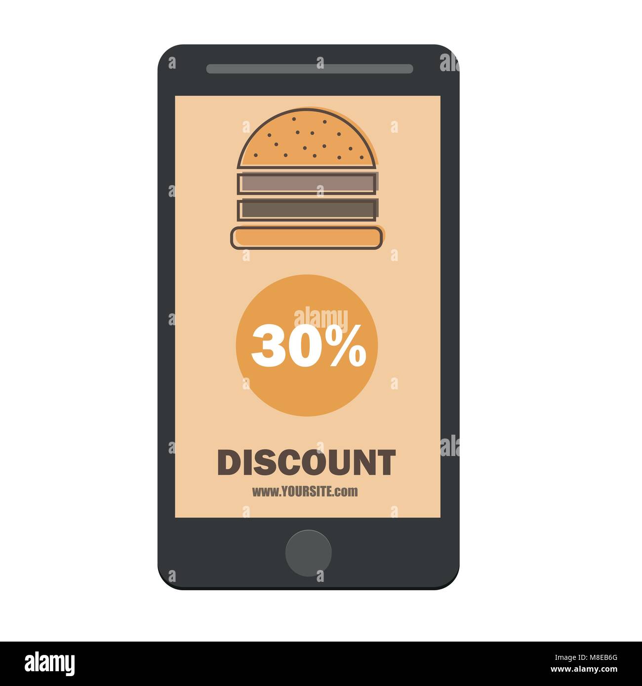 Fast food restaurant coupon hi-res stock photography and images - Alamy