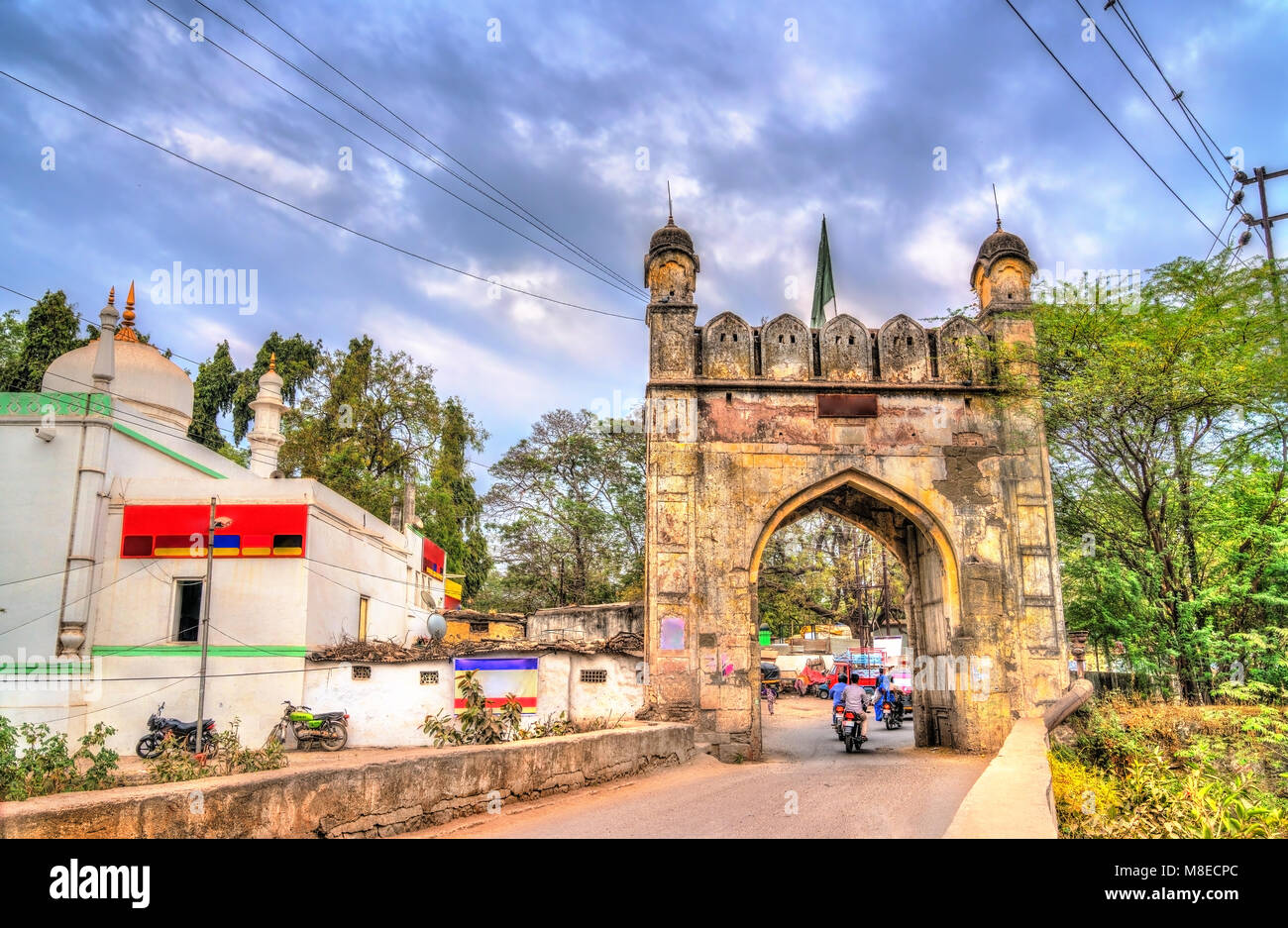 Mahmud Darwaza, one of 52 gates of Aurangabad, India Stock Photo